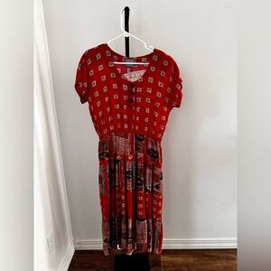 Rabbit designs vintage dress size Large